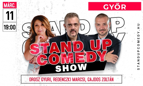 Stand up comedy SHOW - GYŐR | OroszGyuri.hu
