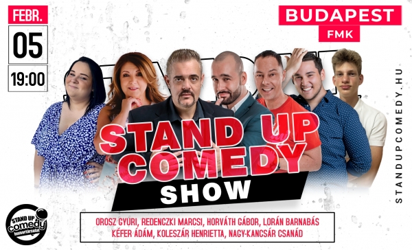 Stand up comedy ADÁSFELVÉTEL - BUDAPEST  | OroszGyuri.hu
