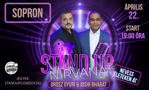 Stand Up Nirvana - Nevess életeken át! - SOPRON | OroszGyuri.hu