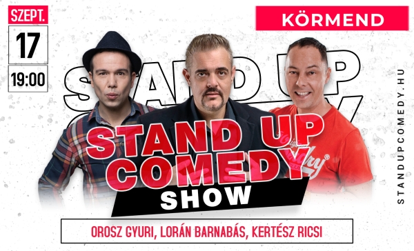 Stand up comedy SHOW - KÖRMEND | OroszGyuri.hu