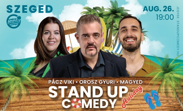Stand up comedy HOLIDAY - SZEGED | OroszGyuri.hu