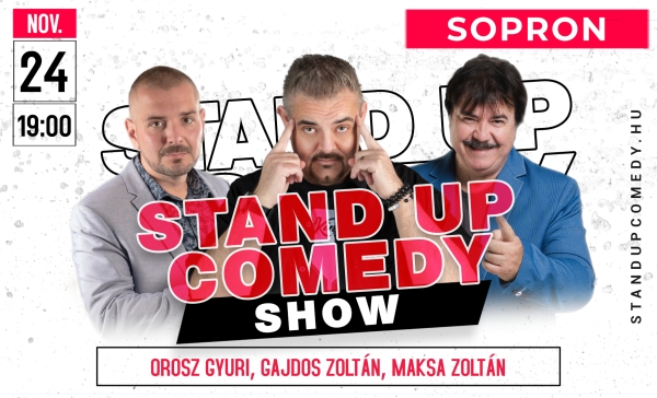 Stand up comedy SHOW - SOPRON | OroszGyuri.hu