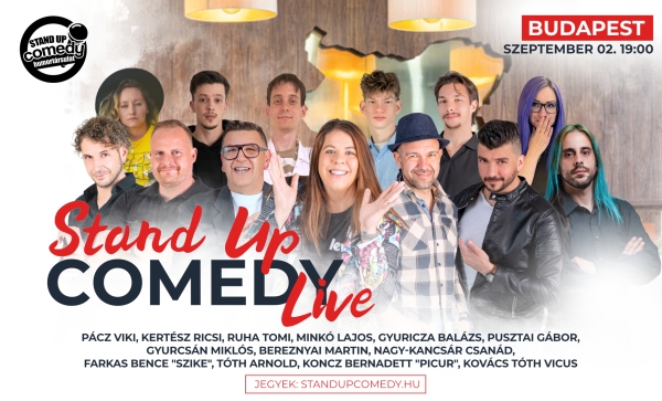 100% Stand up comedy - BUDAPEST | OroszGyuri.hu