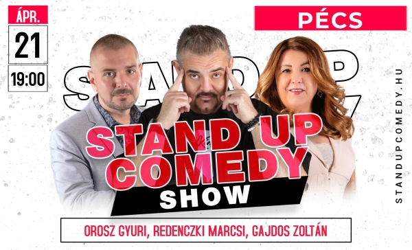 Stand up comedy SHOW - PÉCS | OroszGyuri.hu