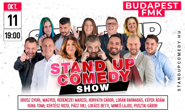 Stand up comedy ADÁSFELVÉTEL - BUDAPEST  | OroszGyuri.hu