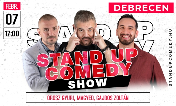 Stand up comedy SHOW - DEBRECEN | OroszGyuri.hu