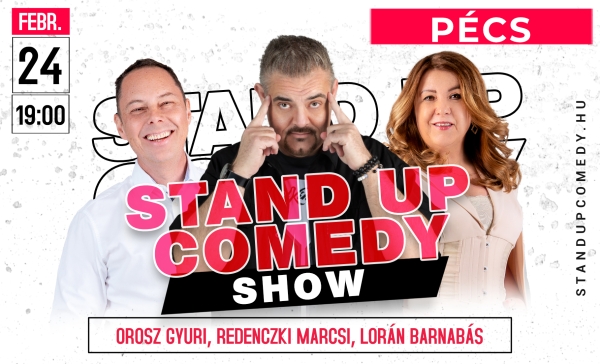 Stand up comedy SHOW - PÉCS | OroszGyuri.hu