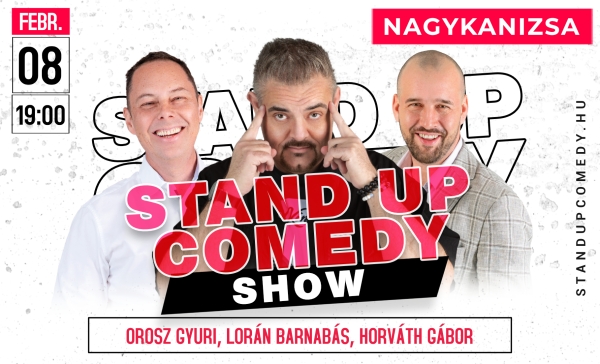 Stand up comedy SHOW - NAGYKANIZSA | OroszGyuri.hu